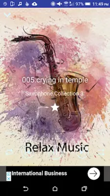 Relax Music~Saxophone Collecti android App screenshot 2