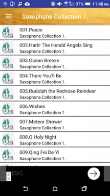 Relax Music~Saxophone Collecti android App screenshot 5